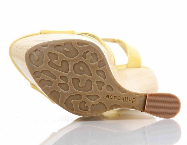 lemon slingback shoes