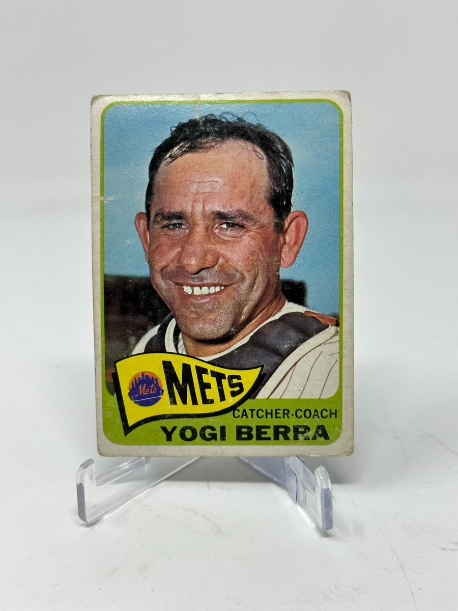 1965 Topps Baseball Yogi Berra Card #470 EX | eBay