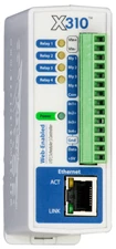 X-310-24I Web Relay,9-28VDC,4 Digital Inputs,4 Relays,4 Temperature Sensor Input