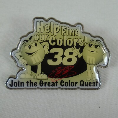 2004 Elliott Sadler #38 M & M Robert Yates Racing Collector Pin