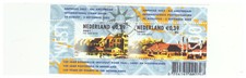 NETHERLANDS SC.1084 2001 150TH ANNIV. OF DUTCH STAMPS SOUVENIR SHEET MNH BK2