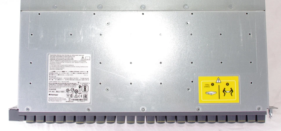 NetApp NAJ-1501 FAS2650 with 24x 800GB SSD, 2x Controller DS224C FASTPOST IncVAT - Image 3 of 4