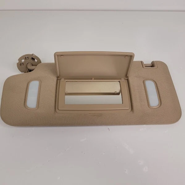 Parasol Saturn Outlook 2007-2010 tela lateral del conductor marrón con espejo ligero OEM Foto 2 de 3