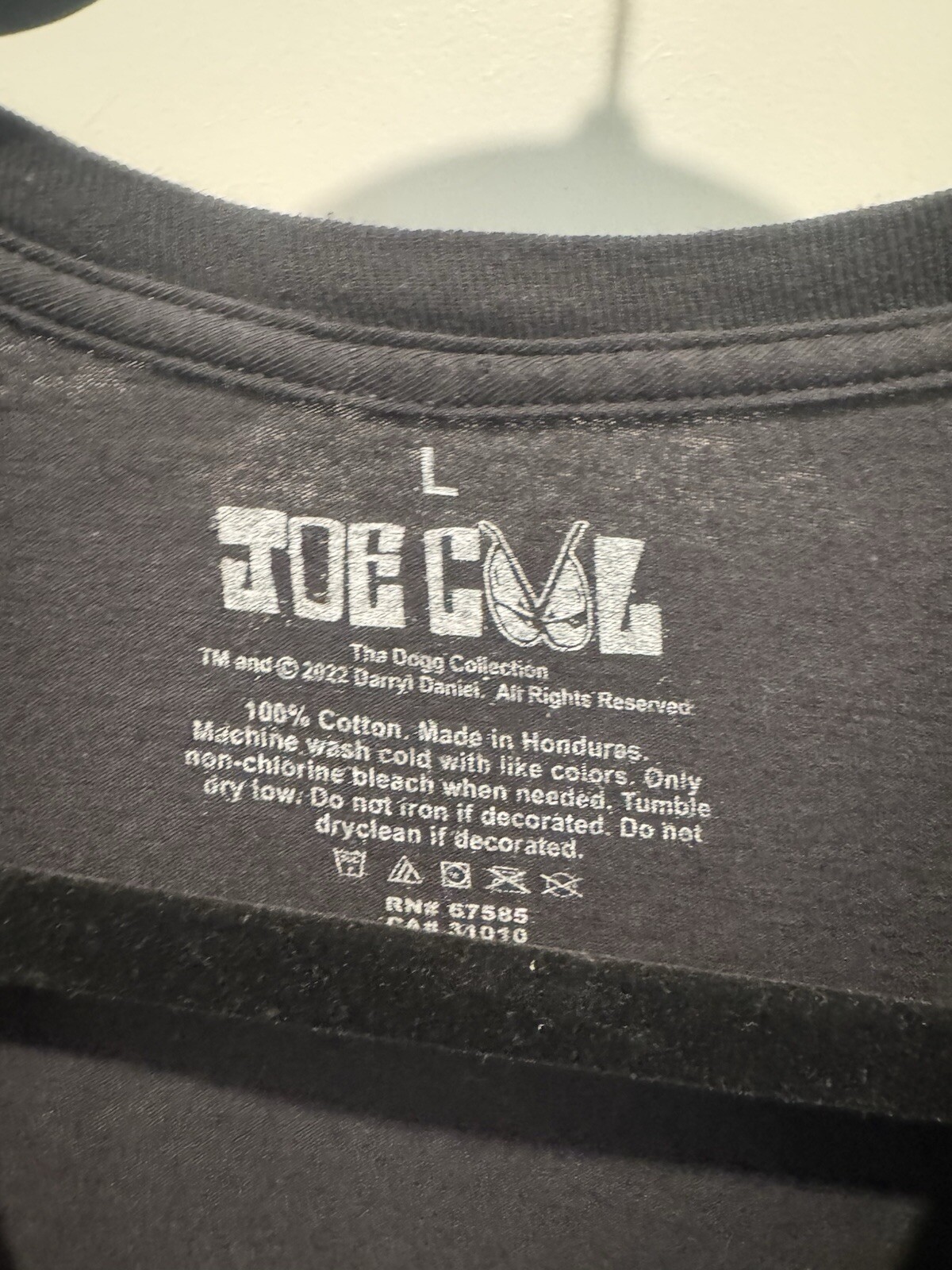 FILA T SHIRT Snoop Dogg Joe Cool Grande L Tha Dogg Collezione Death Row Cartoon Dog