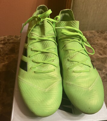 Adidas Nemeziz Messi 18.1 FG DA9586 Green boots Cleats mens Adidas Nemeziz Messi 18.1 FG DA9586 Green boots Cleats mens