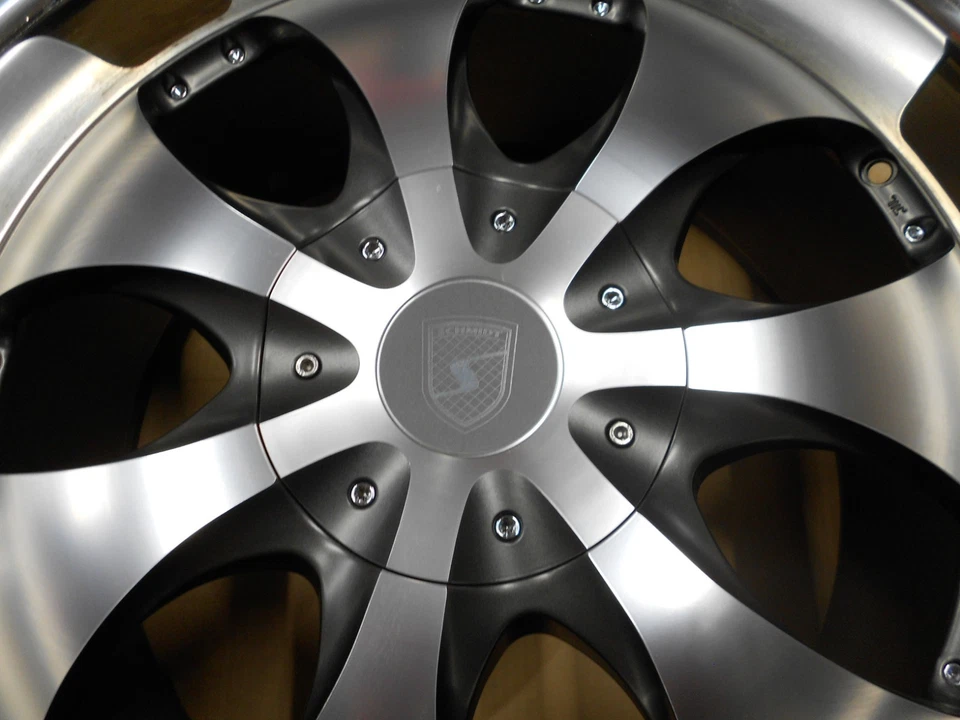 Alufelge Schmidt Rhino 11x22 ET30 5x120,65 Edelstahlblende B-Ware - Bild 4 von 4