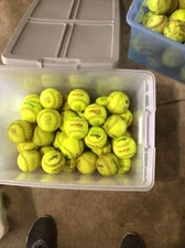 Softballs-Trump Rock YellowSlow Pitch 30 Slow Pitch.  Good Condition .44 COR