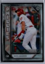2019 Topps Transcendent Metal Framed Icons Rhys Hoskins INSERT PHILLIES 65/100
