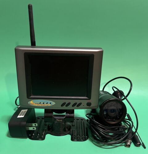 Monitor de cámara Jansen gris/negro inalámbrico con pantalla TFT a color de 4 canales con cámara* - Imagen 1 de 8