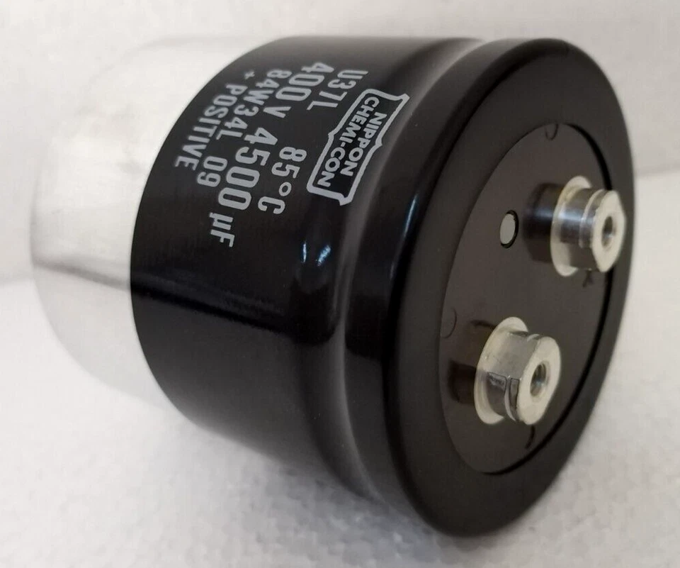 NIPPON CHEMI-CON U37L DC Kondensator 400V 4500μF 84W34L - Bild 2 von 3