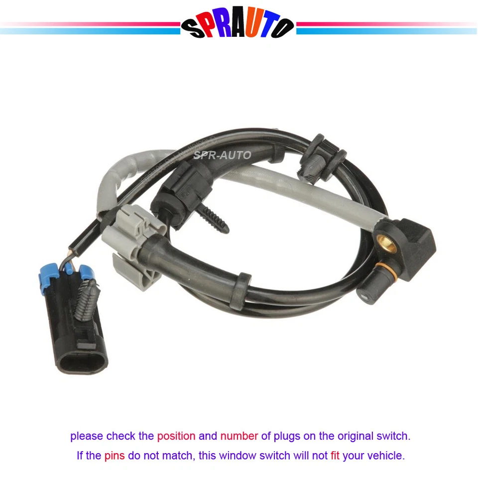 ABS Speed Sensor Front Left or Right For 2003-2012 Express Savana 2500 3500 4500 - Image 2 of 4