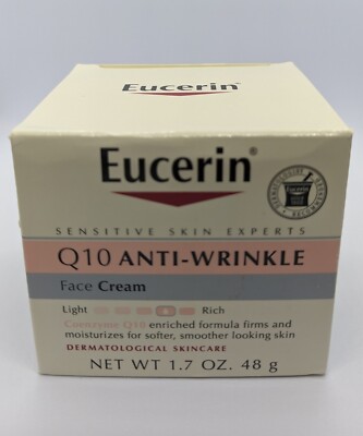 Eucerin Sensitive Skin Q10 Anti-Wrinkle Face Cream 48g