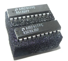 LOT OF 2 AM2907PC PROCESSOR CHIP COMPUTER 