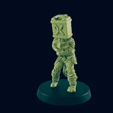 Wandering Lunatic - Beyond the Badlands - EC3D - Wasteland Terrain Wargaming D&D