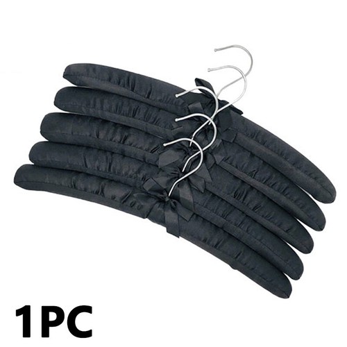 1PC Satin Padded Coat Hanger Dress Skirt Coat Bridal Wedding Clothes Hanger - Picture 28 of 33