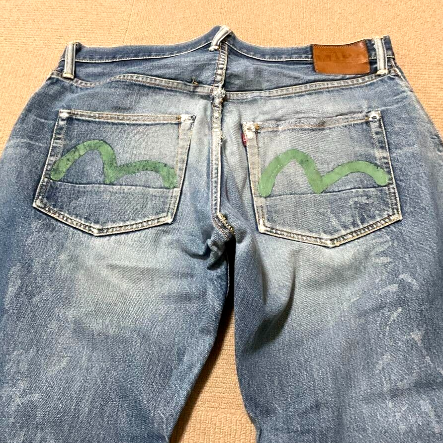 EVISU JEANS Lot.2001 NO.2 W36 Made in Japan | eBay