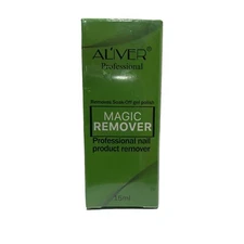 Aliver Magic Nail Polish Remover for Soak Off Gel Polish - 15 ml - Ex: 4/23