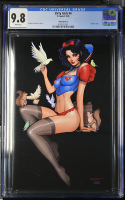 Zirty Girlz #4 Nathan Szerdy Snow White Cover/Art CGC 9.8