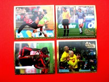 Panini ⚽Bundesliga 2002/2003 N° 493,494,495,496 SPIELSZENEN Glitzersticker