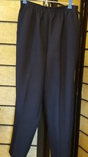 ALFRED DUNNER sz 10 NAVY BLUE PANTS- GU