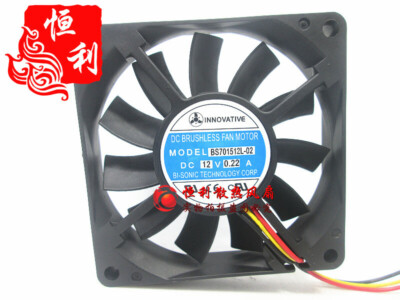 1PC INNOVATIVE BS701512L-02 7CM 7015 12V 0.22A computer CPU cooling fan #F22