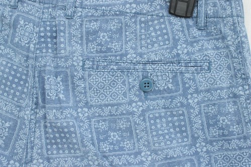 Reyn Spooner Shorts Men's 34 Blue Geometric Hawiian Preppy Pocket 10 in inseam - Picture 4 of 8