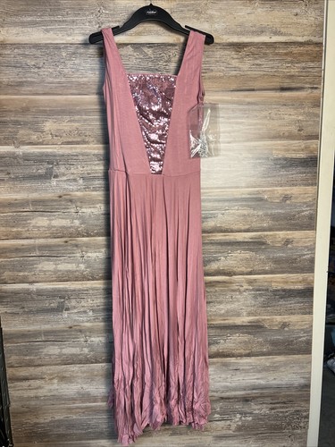 Disfraz de rosa polvorienta Revolution Dancewear Without Words mediano adulto #RC20984 NUEVO - Imagen 4 de 5