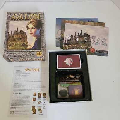 The Resistance Avalon Secret Identities Deduction Deception Game Complete 