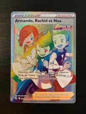 Carte Pokémon Armando, Rachid et Noa 273/264 EB08 Poing de Fusion FR NEUF