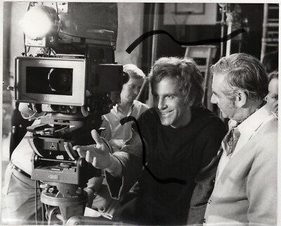 Orig. Baryt Archiv Foto David James 1971 Maximilian Schell am Set Dreharbeiten