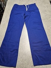 High Performance Uniforms Blue Scrub Pants Size M