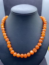 Genuine Ancient Roman Carnelian Agate Stone Rare Old Unique Necklace