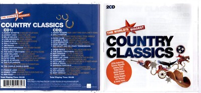 The World's Biggest Country Classics - Various Artists (2011 Double CD Album)