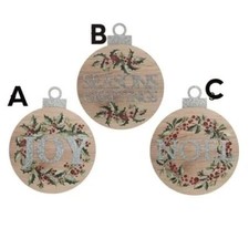 WOODGRAIN SEASON  S GREETING, JOY, NOEL
