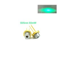2pcs Sharp GH05050A2G 505nm 50mW Green Laser Diode TO18-5.6mm