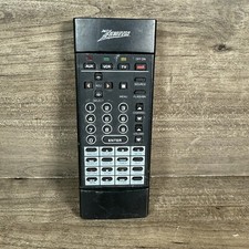 Vintage Zenith TV VCR Remote 343 04 200 Television Tested And Working Black