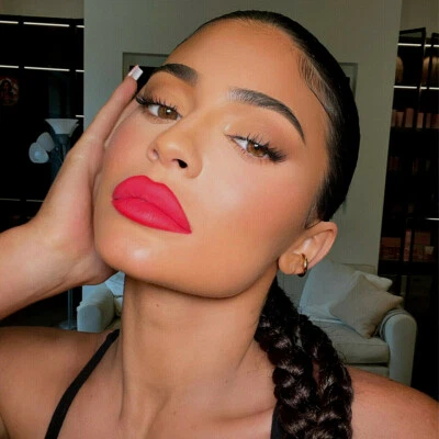 CORAL NO SLEEP ﻿Bright Coral RED Matte Liquid Lipstick Waterproof Long Lasting