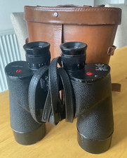 Cased WW2 1945 Canadian Canada REL 7 x 50 RN Navy Naval Binoculars