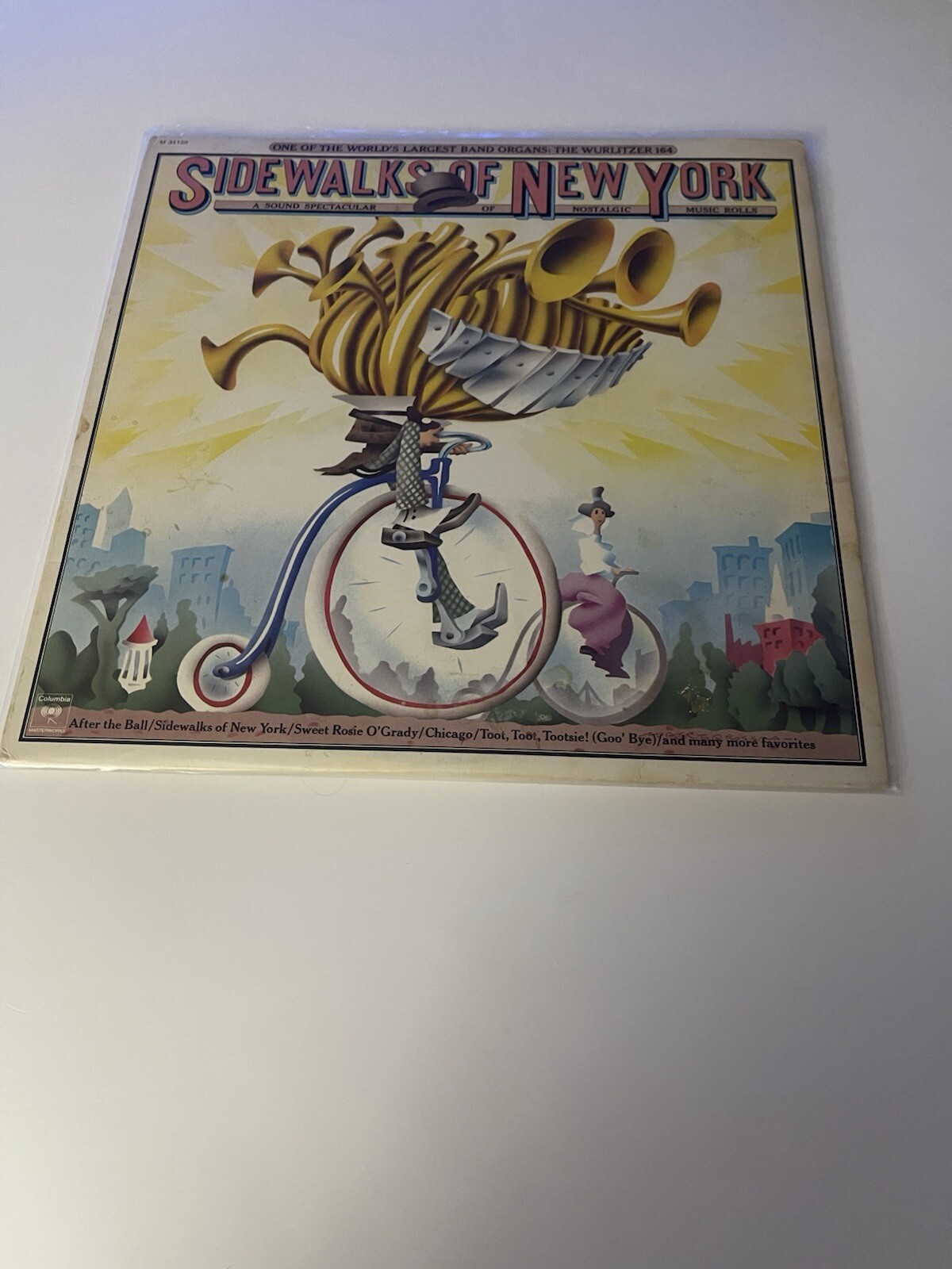 Sidewalks Of NewYork Album Sound Spectacular Of Nostalgic Music Rolls.