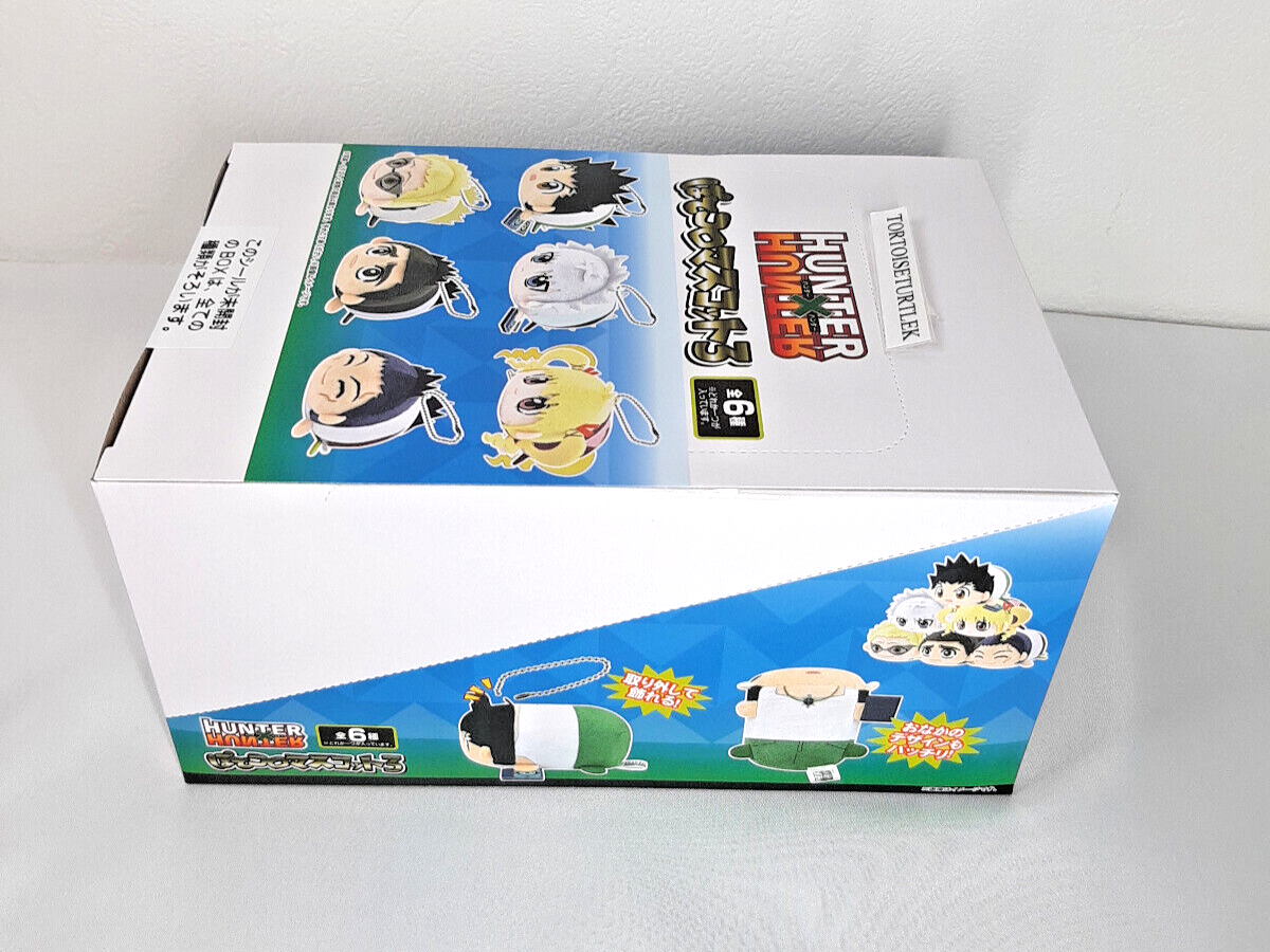 Hunter Hunter PoteKoro Mascot 3 6pcs Complete BOX Set Gon Killua