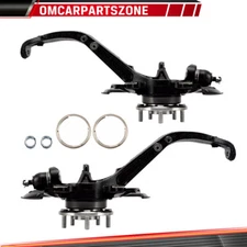 Front Wheel Bearing Hub & Steering Knuckle For 2008-2012 Honda Accord 2.4L 3.5L