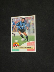 Panini Official Football Card Cards 1994 Bergomi Inter Milan Italia Calcio Ebay