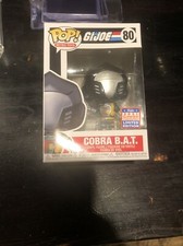 PRE ORDER FUNKO POP GI JOE COBRA BAT #80 FUNKON EXCLUSIVE SDCC