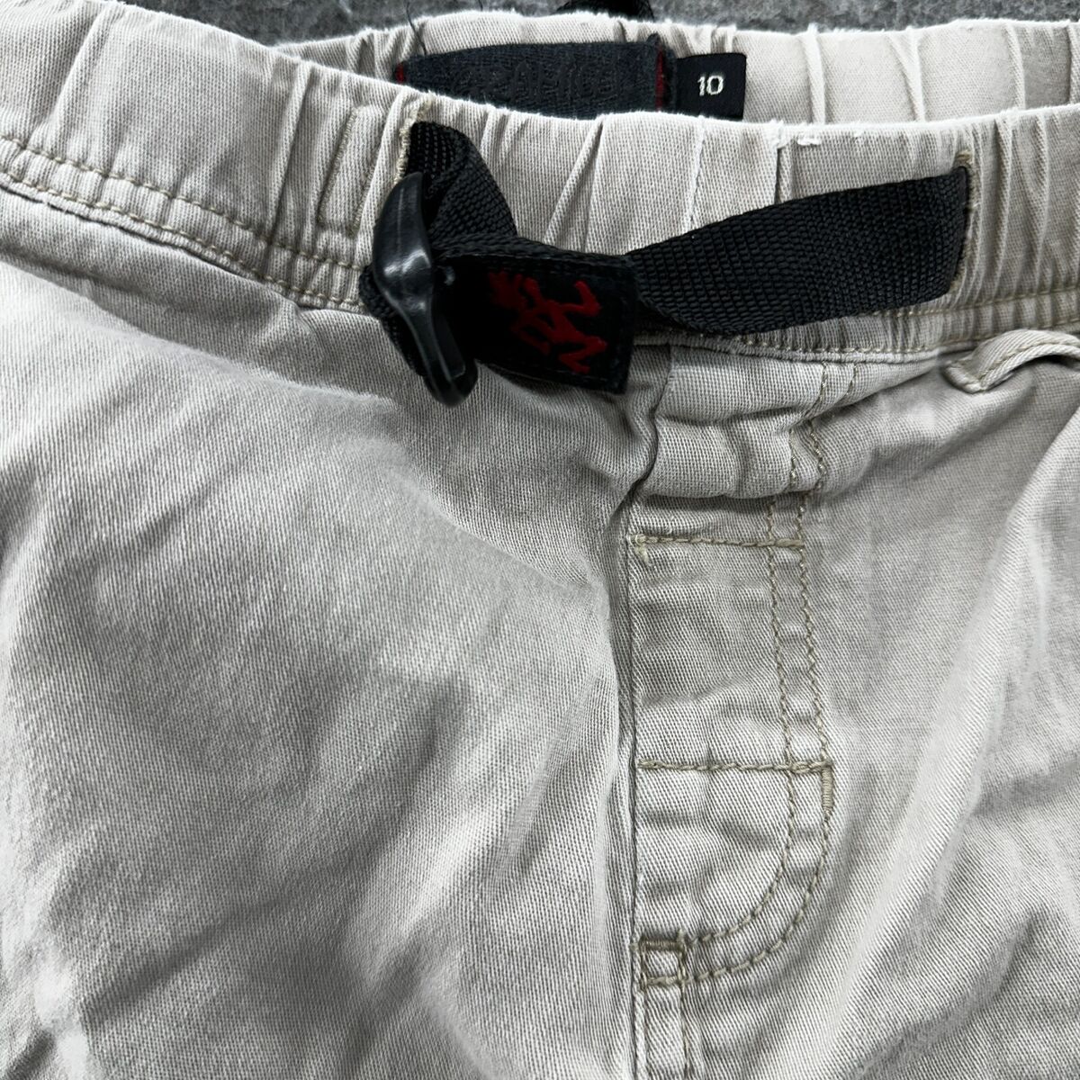 VINTAGE Gramicci Shorts Boys 10 Beige Pockets Hiking Outdoor VINTAGE Gramicci Shorts Boys 10 Beige Pockets Hiking Outdoor