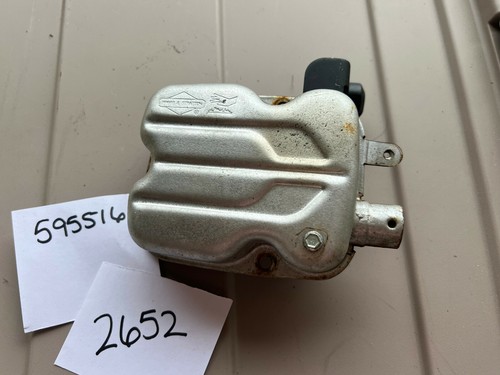 Briggs and Stratton muffler with thermostat 595516 (#2652) - Picture 2 of 3