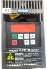 SIEMENS MICROMASTER JUNIOR 6SE9113-4BA53 FREQUENCY INVERTER (NON-RETURNABLE)