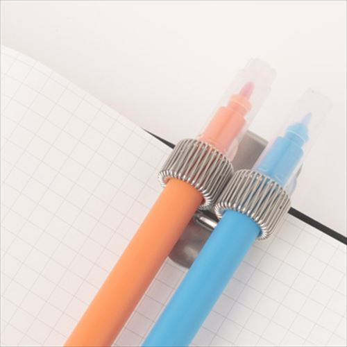 MUJI stainless steel pen holder ( double) from japan Moma clip eBay