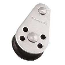PULLEY BLOCK 304 STAINLESS STEEL WITH FIXED PIN 1" (S0405-FP25)