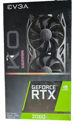 EVGA GeForce RTX 2060 KO ULTRA GAMING 6 GB GDDR6 PCI Express 3.0 Graphics Card -