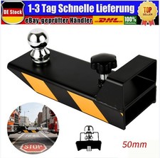 Aiuto manovra carrello elevatore nero rimorchio testa sferica gancio di traino